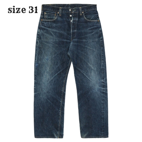 90s LEVI'S 1955 501XX Valencia Factory Selvedge Denim Jeans Size 31