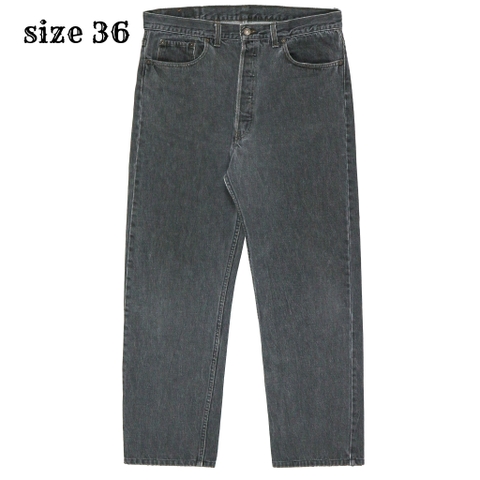 90s Levi's 501 USA Grey Denim Jeans Size 36
