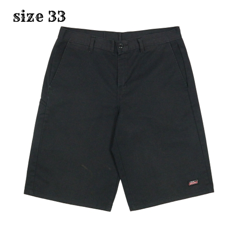 Dickies Black Worker Shorts Size 33