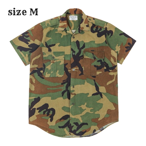Houston Woodland Camo S/S Shirt Size M