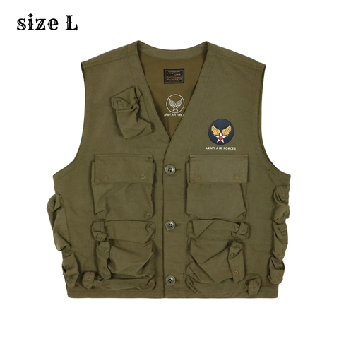Japan Brand Olive Type C-1 Vest Size L