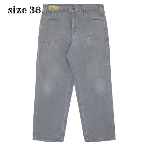 00s Carhartt B159 Canvas Carpenter Pants Size 38