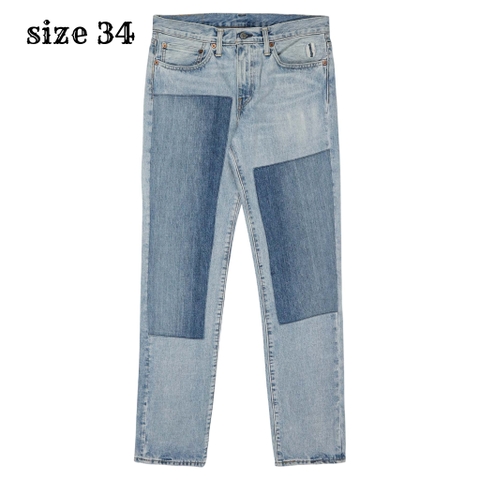 Levi's 511 Custom Patch Denim Jeans Size 34