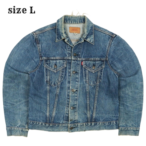 Vintage 70s Levi's USA Type lll Denim Jacket Size L