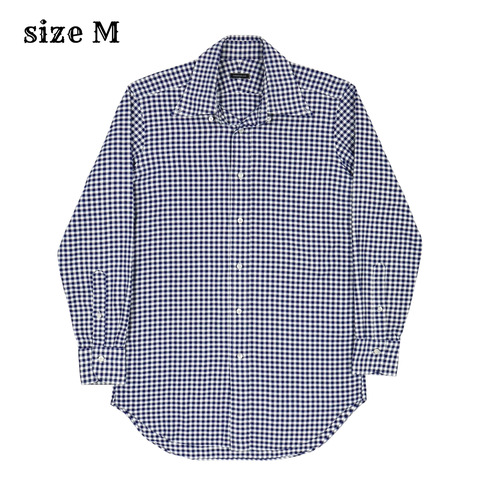 Tomorrowland Japan Navy Check Shirt Size M