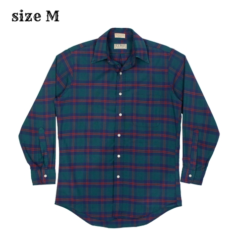 Vintage L.L.Bean Made in USA Button-down Shirt Size M
