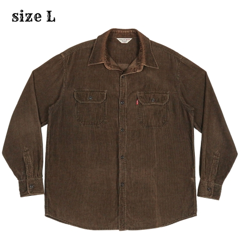 2000s Levi's Corduroy Work Shirt Size L