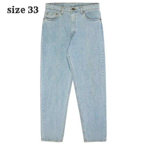 90s Levi's 550 Made in USA Denim Jeans Size 33