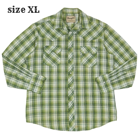 Vintage 90s Wrangler Western Shirt Size XL