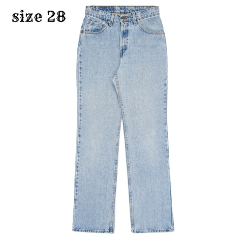 90s Levi's 517 USA Denim Bootcut Jeans Size 28