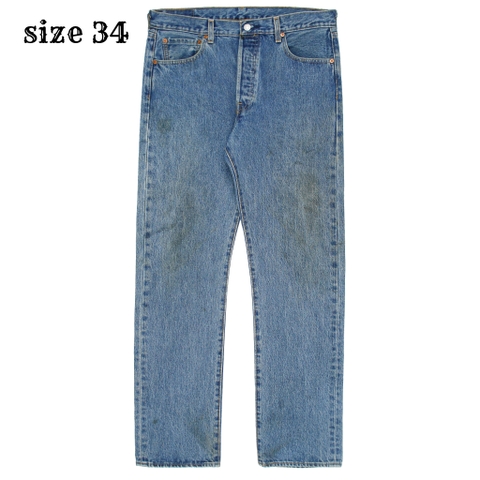 2010s Levi's 501 Denim Jeans Size 34