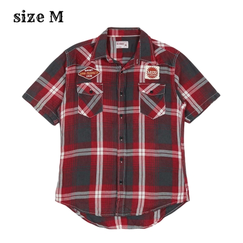 Bearing Company Flannel Work Shirt Size M