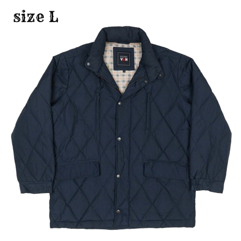 VAN JAC Japan Quilted Down Jacket Size L