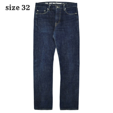 Neighborhood x Cash Ca Selvedge Denim Jeans Size 32