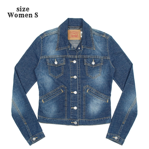 2000s Levi's Denim Jacket Women Size S