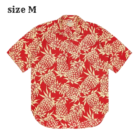 Dry Bones Japan Pull-over Hawaiian Shirt Size M