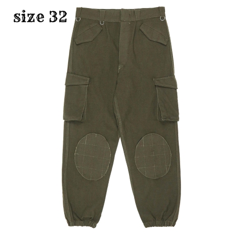 Italian Army Olive Parachute Pants Size 32