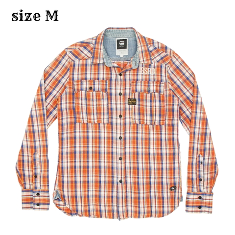 G-Star Raw Flannel Western Shirt Size M