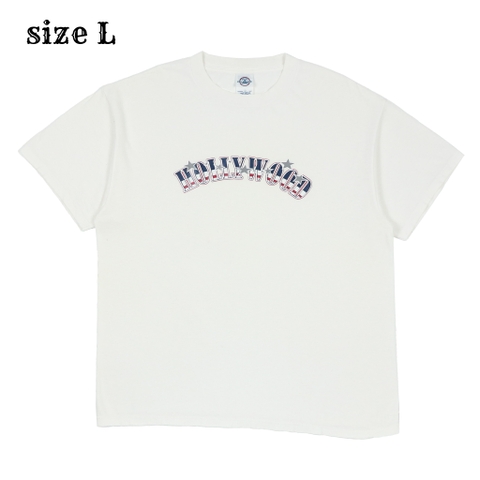 90s Delta Pro Weight Hollywood Print T-Shirt Size L