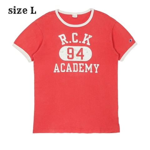 Champion Ringer T-Shirt Size L