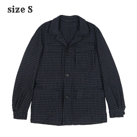 Tomorrowland Wool Check Sport Coat Size S