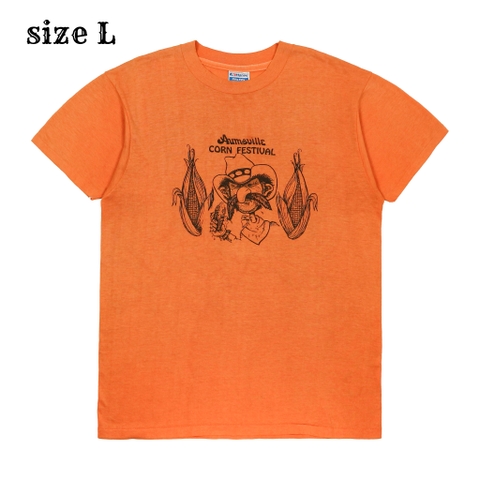 Vintage 80s Hanes USA Aumsville T-Shirt Size L