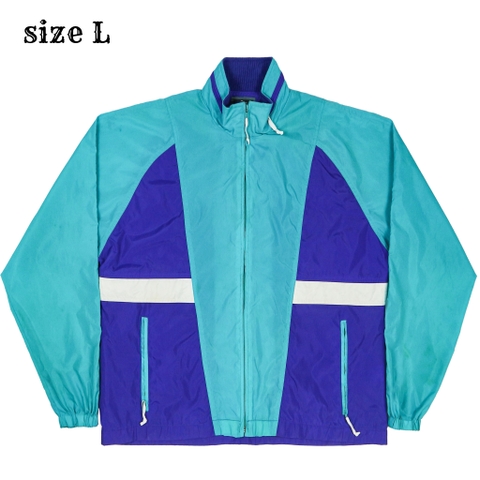 90s Woorich Nylon Windbreaker Jacket Size L