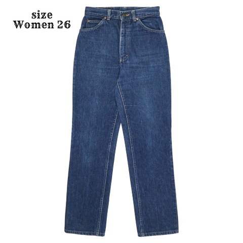 Vtg 80s Lee Denim USA Women Jeans Size 26