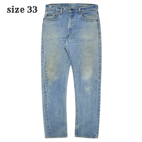 80s Levi's Made in USA 505 Denim Jeans Size 33