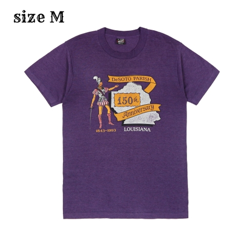 90s FOTL USA Louisiana Graphic T-Shirt Size M