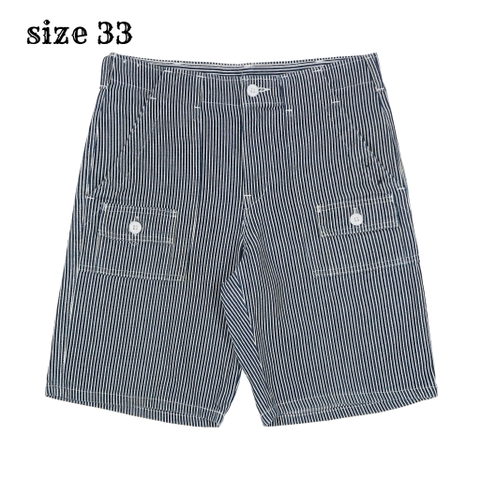 Vtg Gung Ho USA Made Hickory Bush Shorts Size 33