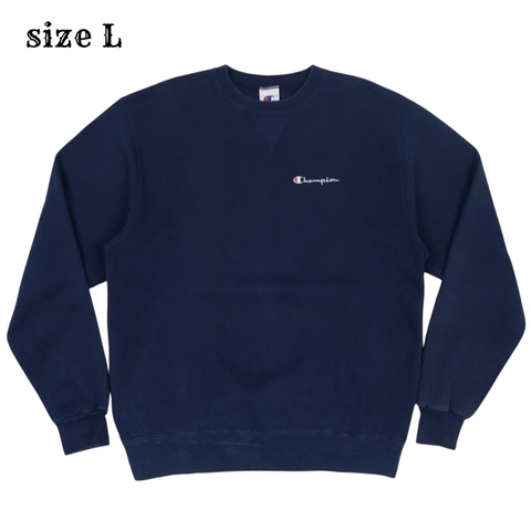 Late 90s 2000s Champion Navy Sweatshirt Size L