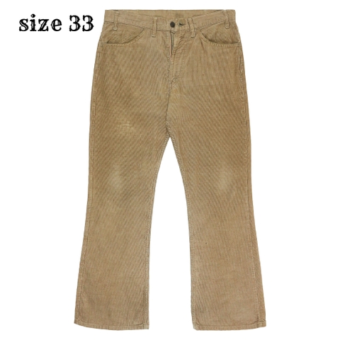 Vintage 70s Levi's 646 Corduroy Jeans Size 33