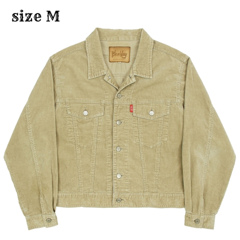 Blue Way USA Made Corduroy Trucker Jacket Size M