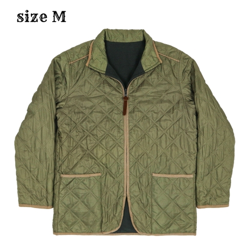 East Boy Reversible Fleece Quilted Jacket Size M