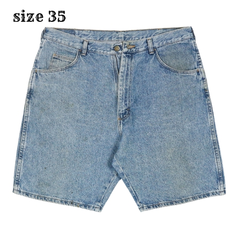 Wrangler Denim Worker Shorts Size 35
