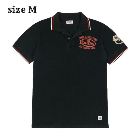 Groovers Japan Made Classic Print Polo Shirt Size M