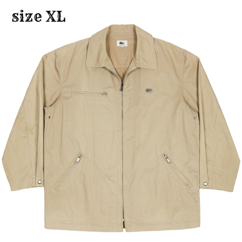 Lacoste Brand Long Jacket Size XL