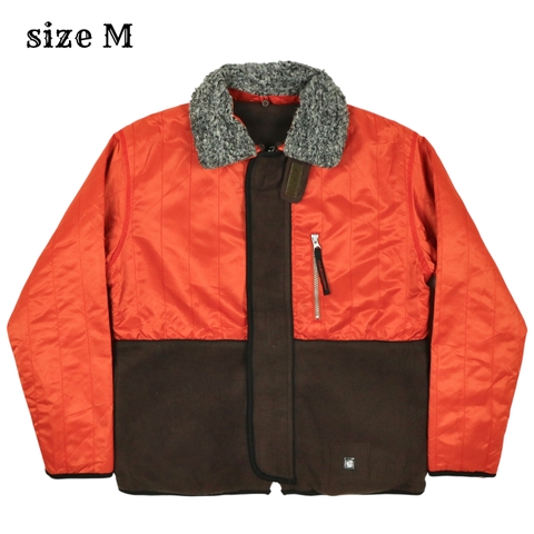 Nigel Cabourn Reversible Fleece Jacket Size M