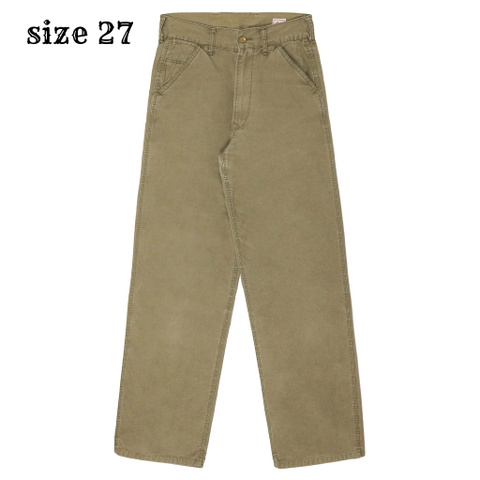 45rpm 45R Japan Canvas Work Pants Size 27