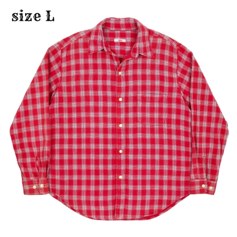 45rpm 45R Japan Made Flannel Shirt Size L