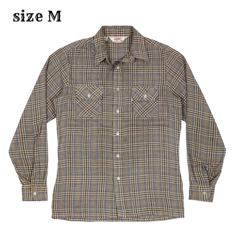 Vintage 70s Levi's Wildfire Label Work Shirt Size M