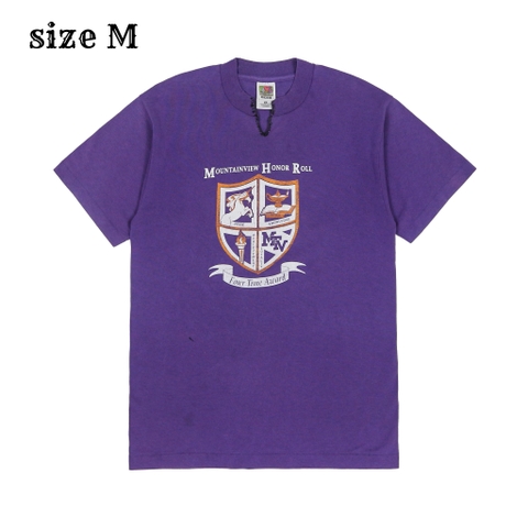 90s Fruit of the Loom Graphic T-Shirt Size M