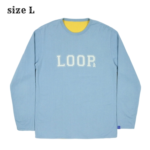 Loopwheeler Japan Reversible L/S Shirt Size L