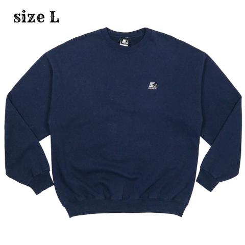 90s Starter Navy Blue Sweater Size L