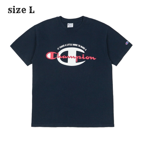 90s Champion USA Made Logo Print T-Shirt Size L