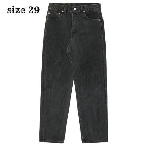 2000s Levi's 550 Black Denim Jeans Size 29