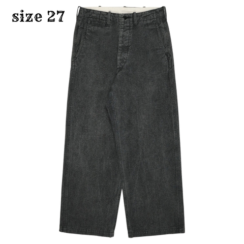 Cushman Japan Salt-pepper Work Pants Size 27