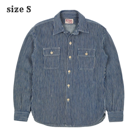 Deluxe Ware Japan Hickory Work Shirt Size S