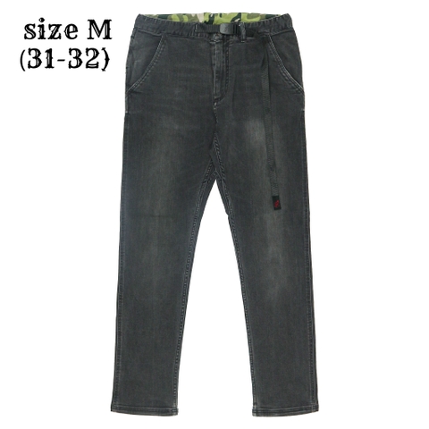 Gramicci Outdoor Black Denim Slim Pants Size M